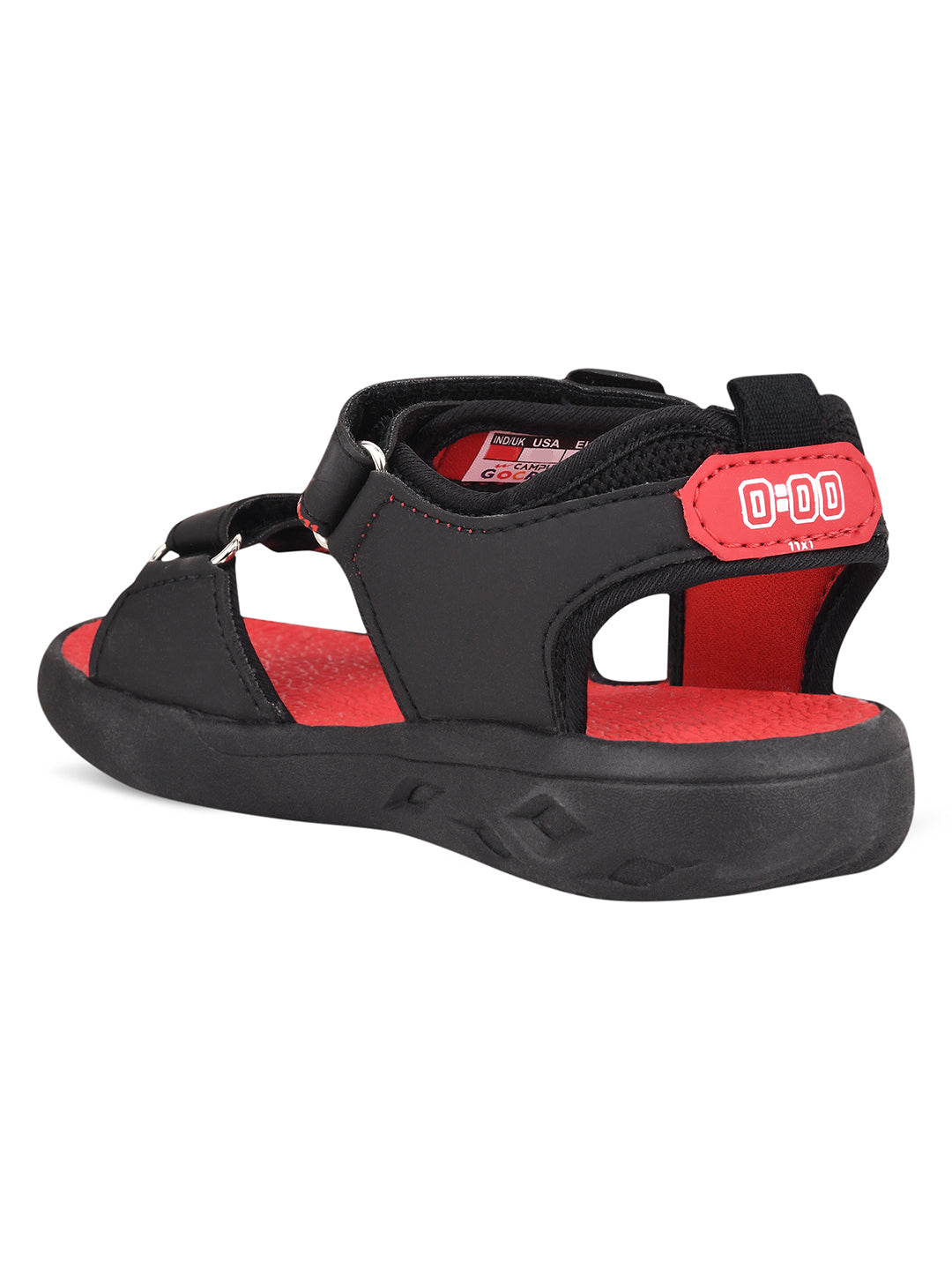 GC-22927K Black Kid's Sandals