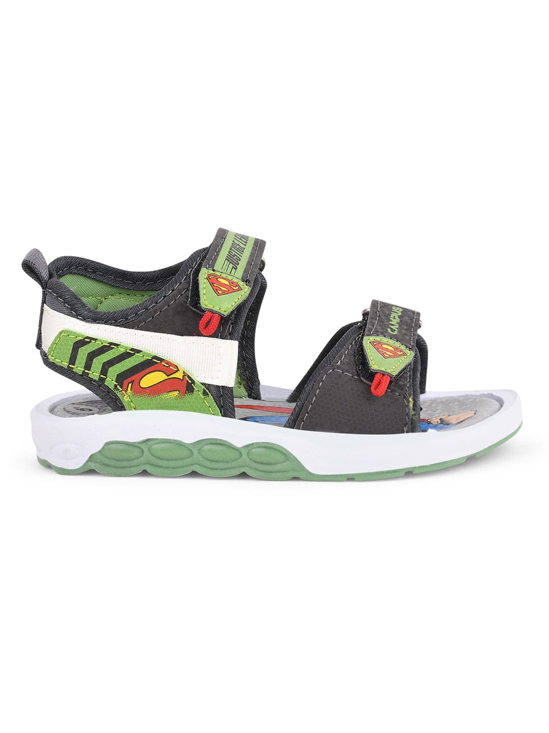 DRS-209 Grey Kid's Sandals