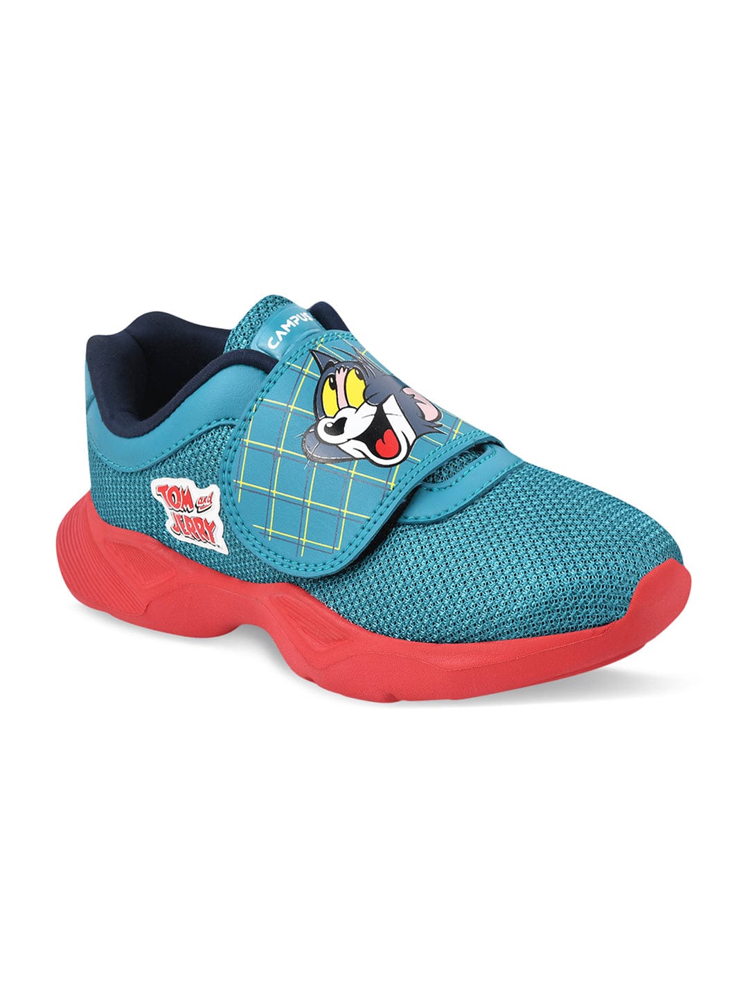 T&J-05V Blue Kid's Running Shoes