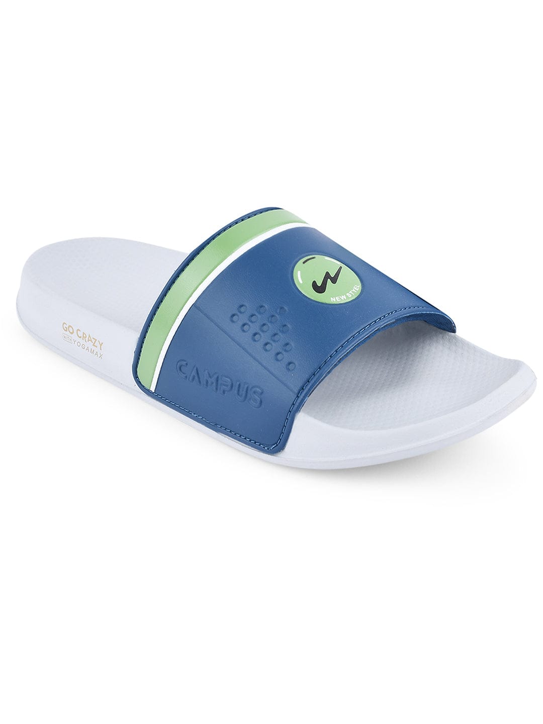 SL-431 Blue Men's Slides