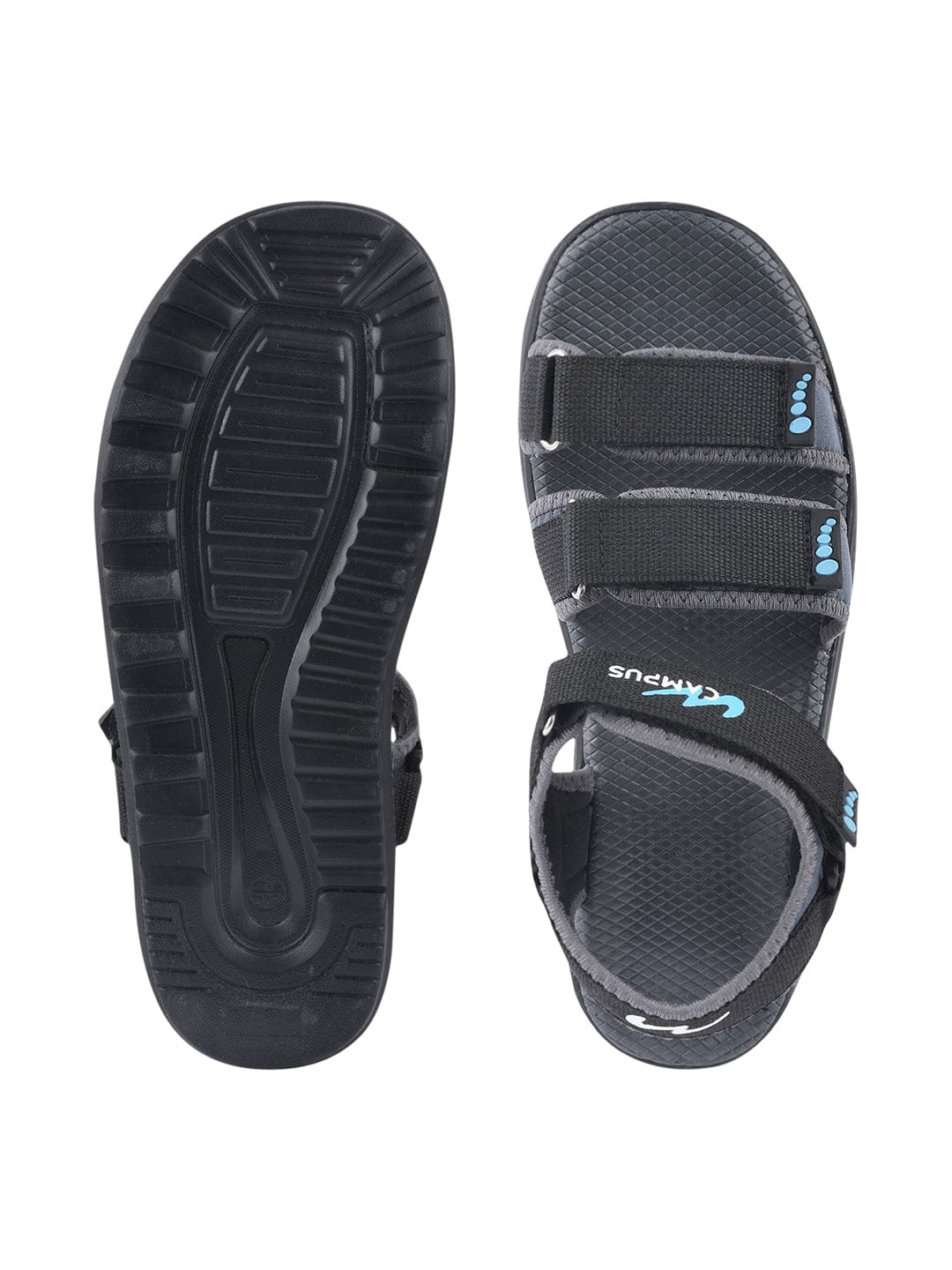 CAMP MAX Black Men's Sandals