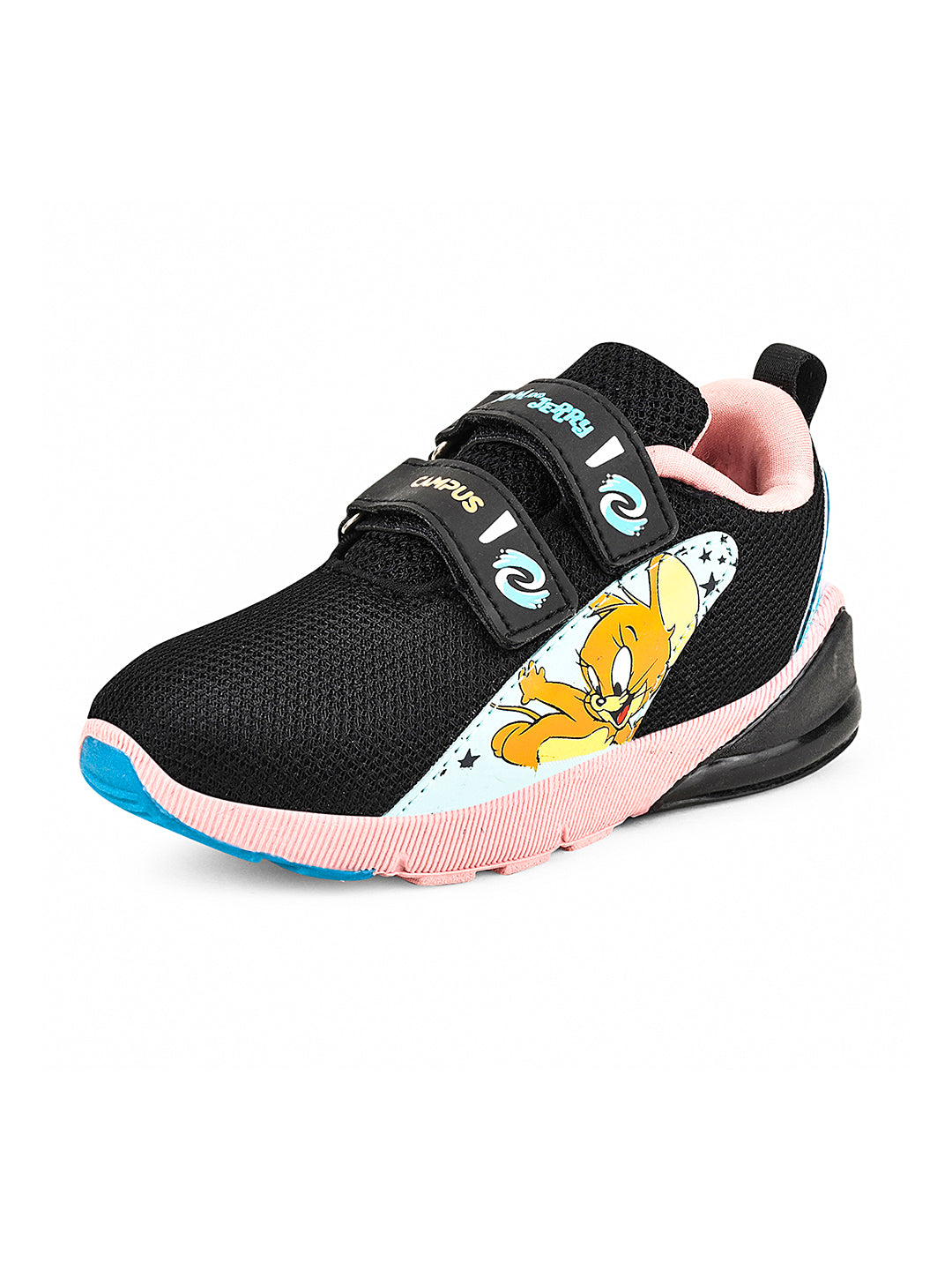 NT-562V Black Kid's Running Shoes