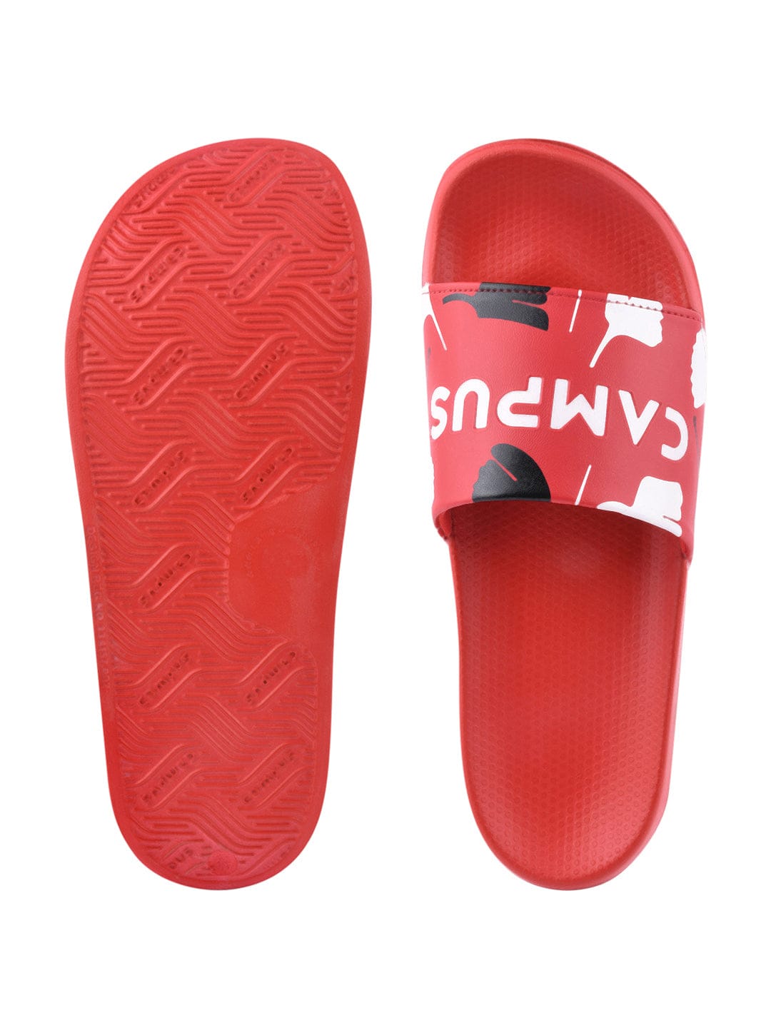 SL-433 Red Men's Slides