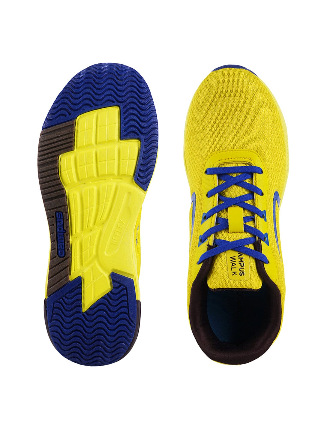 CAMP KARL Yellow Men's Sports Shoes