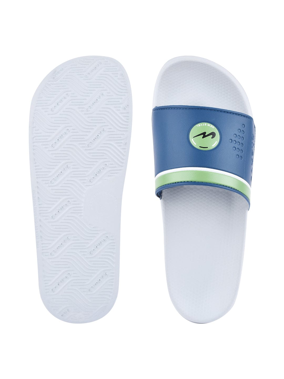 SL-431 Blue Men's Slides