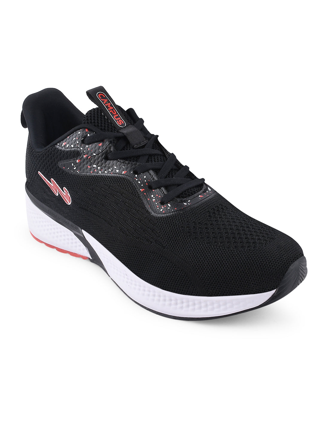 CAMP BONZAI Black Men's Running Shoes