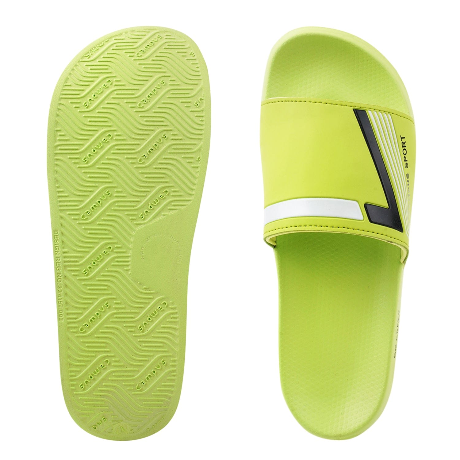 SL-432 Green Men's Slides