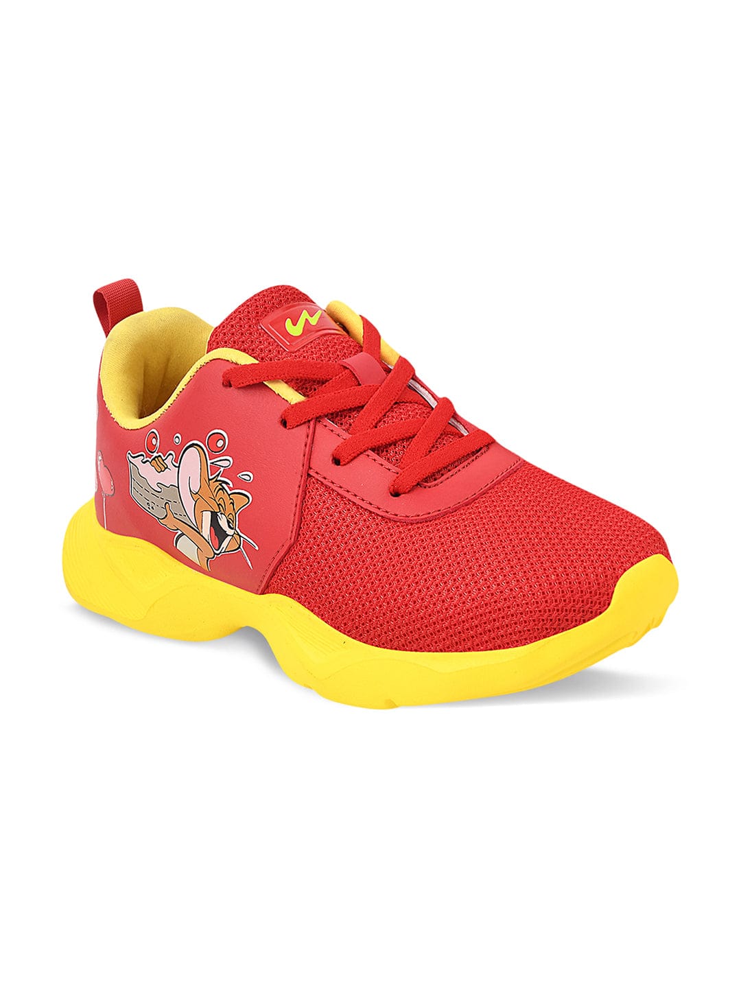 T&J-04 Red Kid's Running Shoes