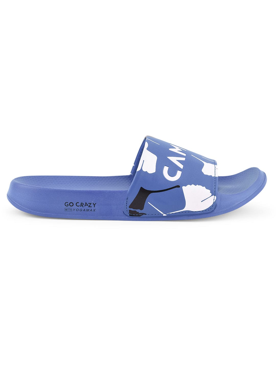 SL-433 Blue Men's Slides