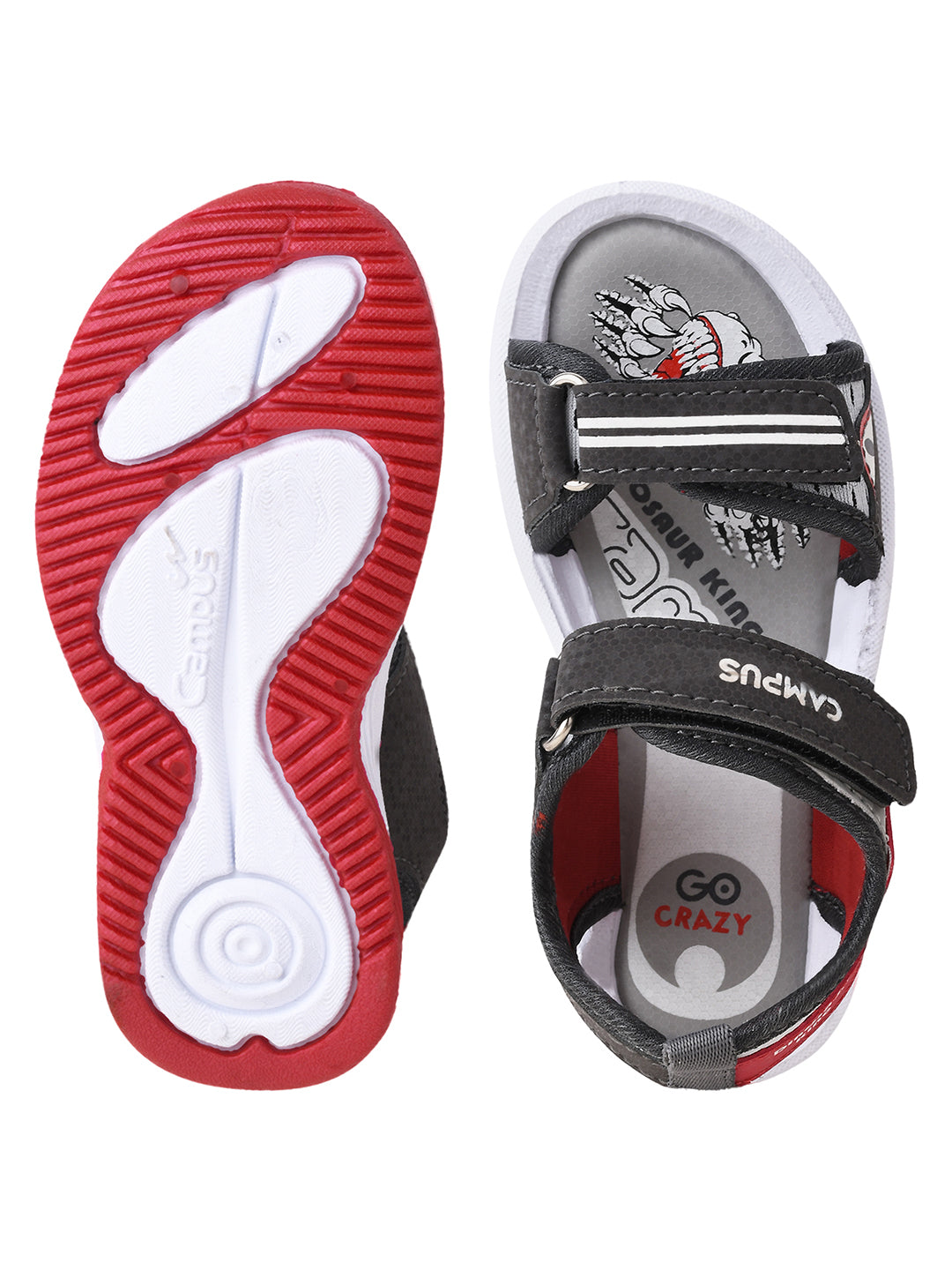 SL-515 Grey Kid's Sandals