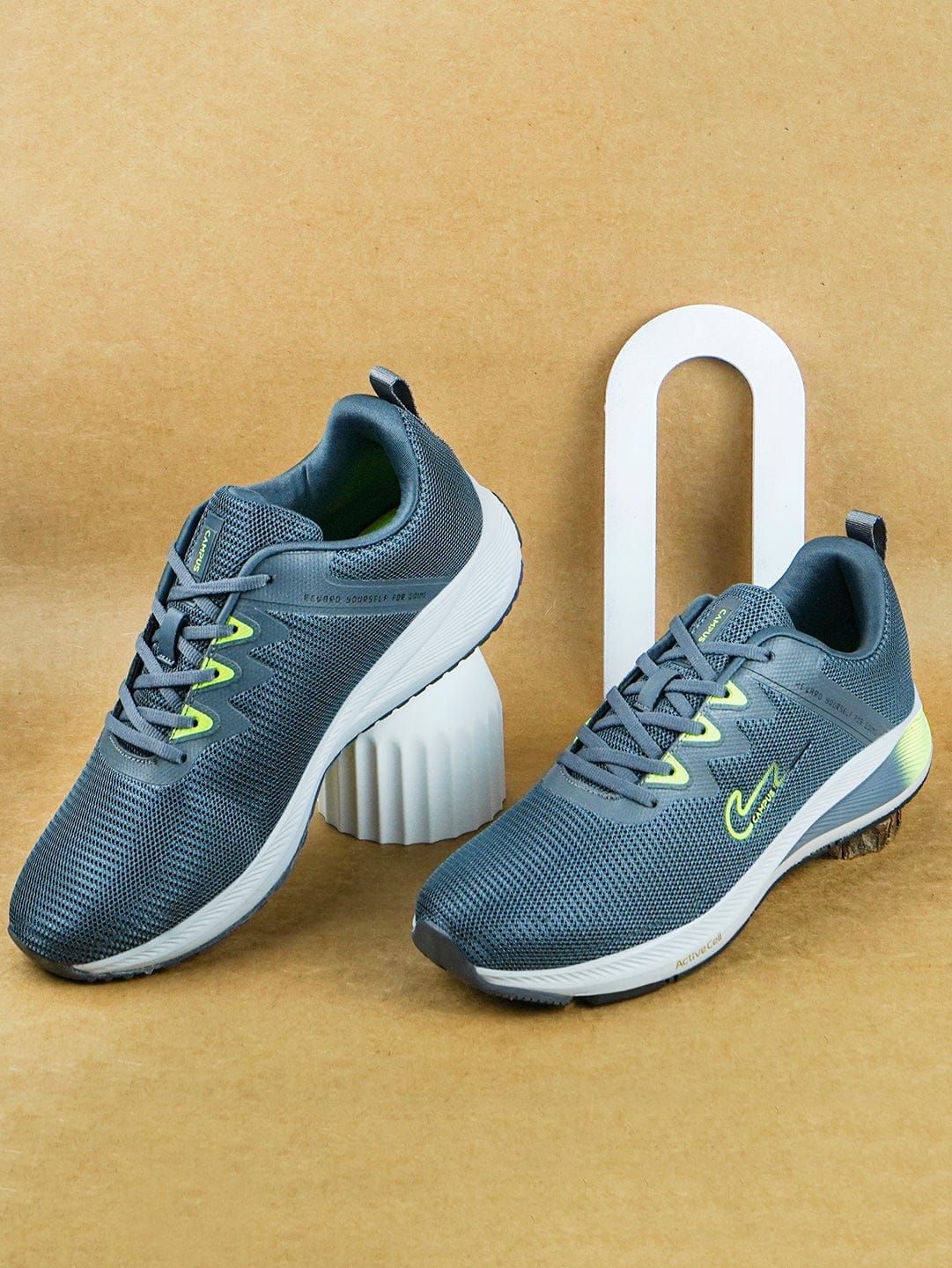 CAMP-XMEN Grey Men's Running Shoes