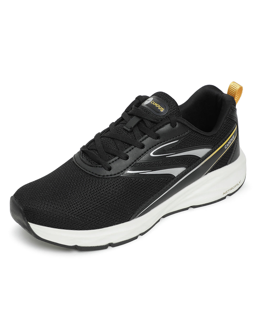 CONOR Black Men's Running Shoes