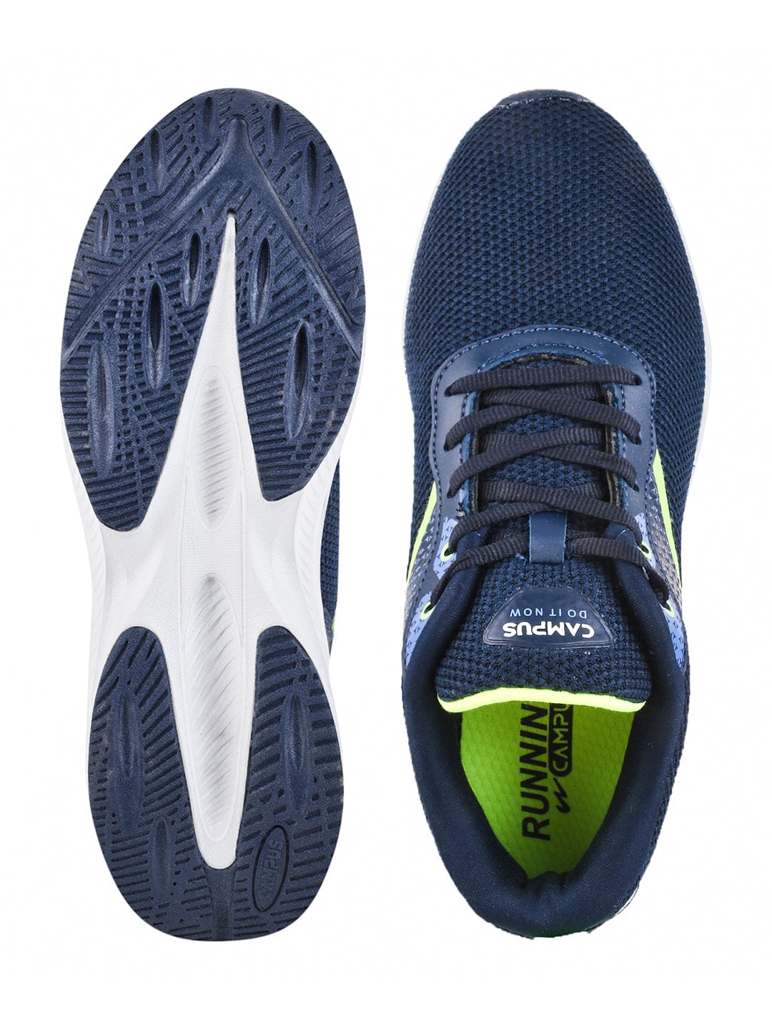 COTTAGE Navy Men's Running Shoes