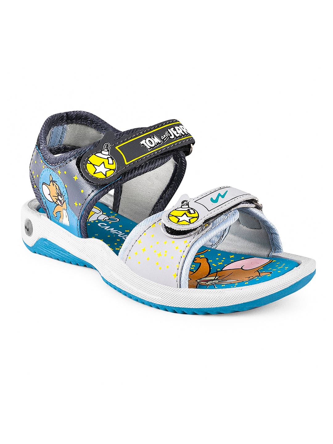 SL-519 Grey Kid's Sandals