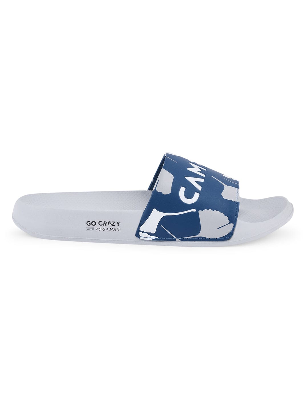 SL-433 Blue Men's Slides