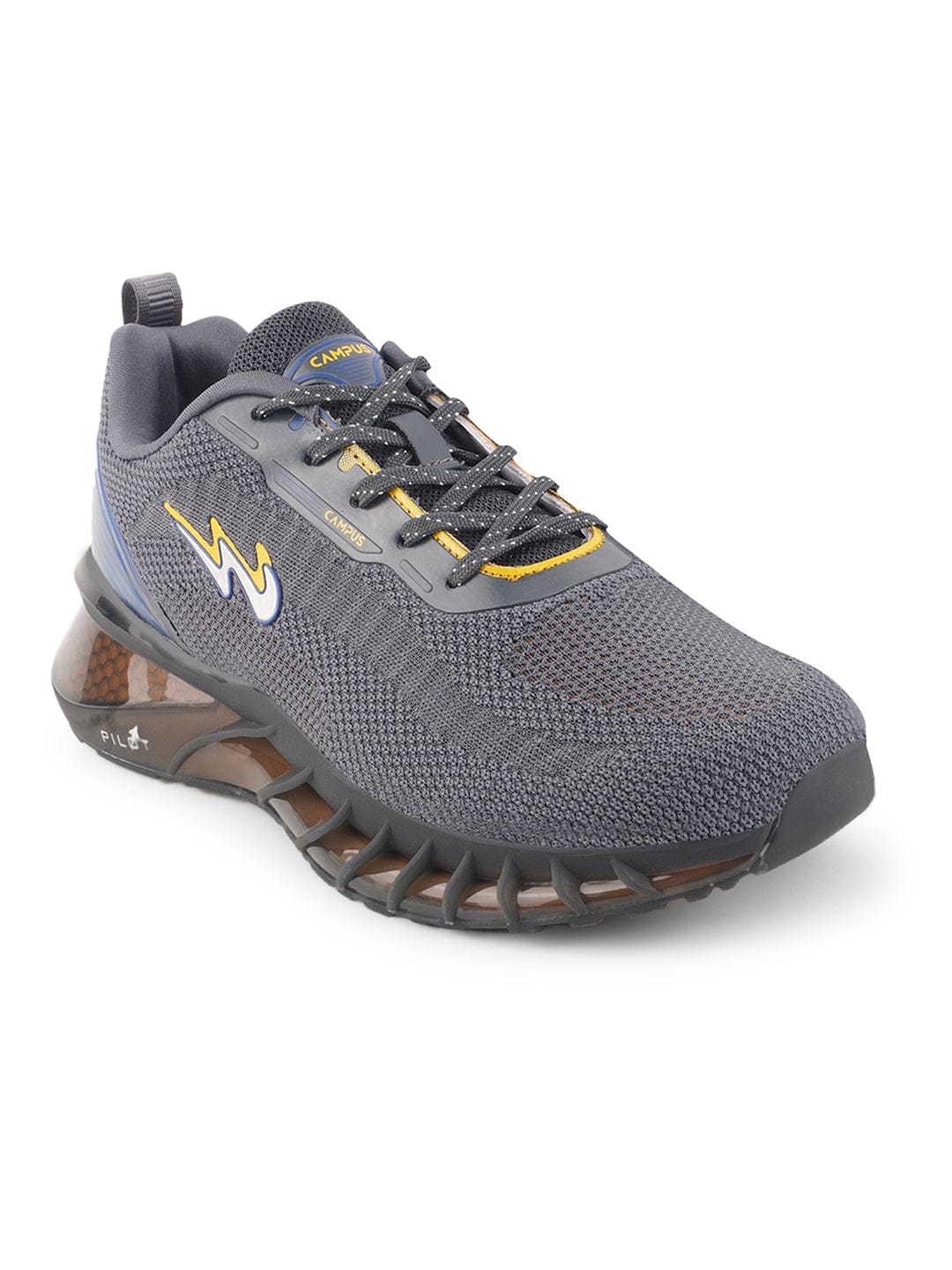 HOOD Grey Men's Running Shoes