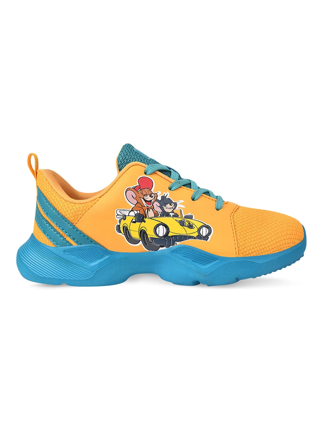 T&J-03 Yellow Kid's Running Shoes