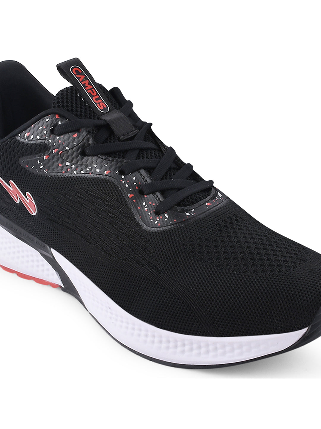 CAMP BONZAI Black Men's Running Shoes