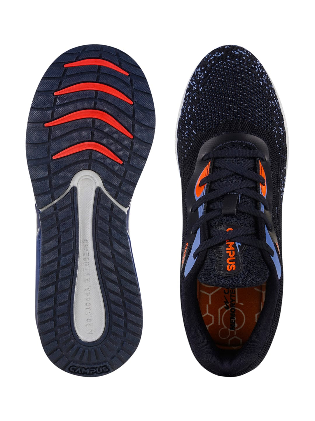 STEAM Navy Men's Running Shoes