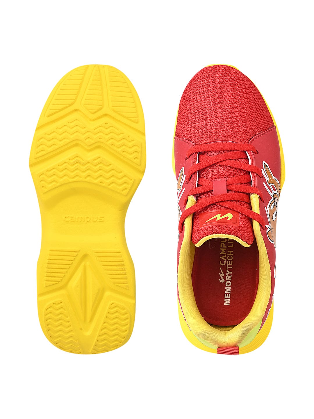 T&J-02 Red Kid's Running Shoes