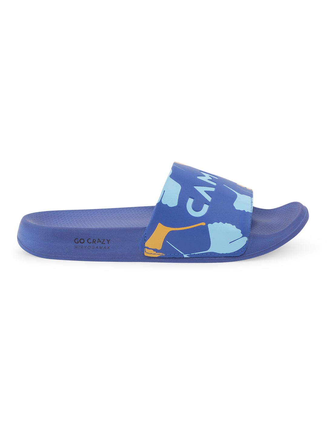 SL-433 Blue Men's Slides