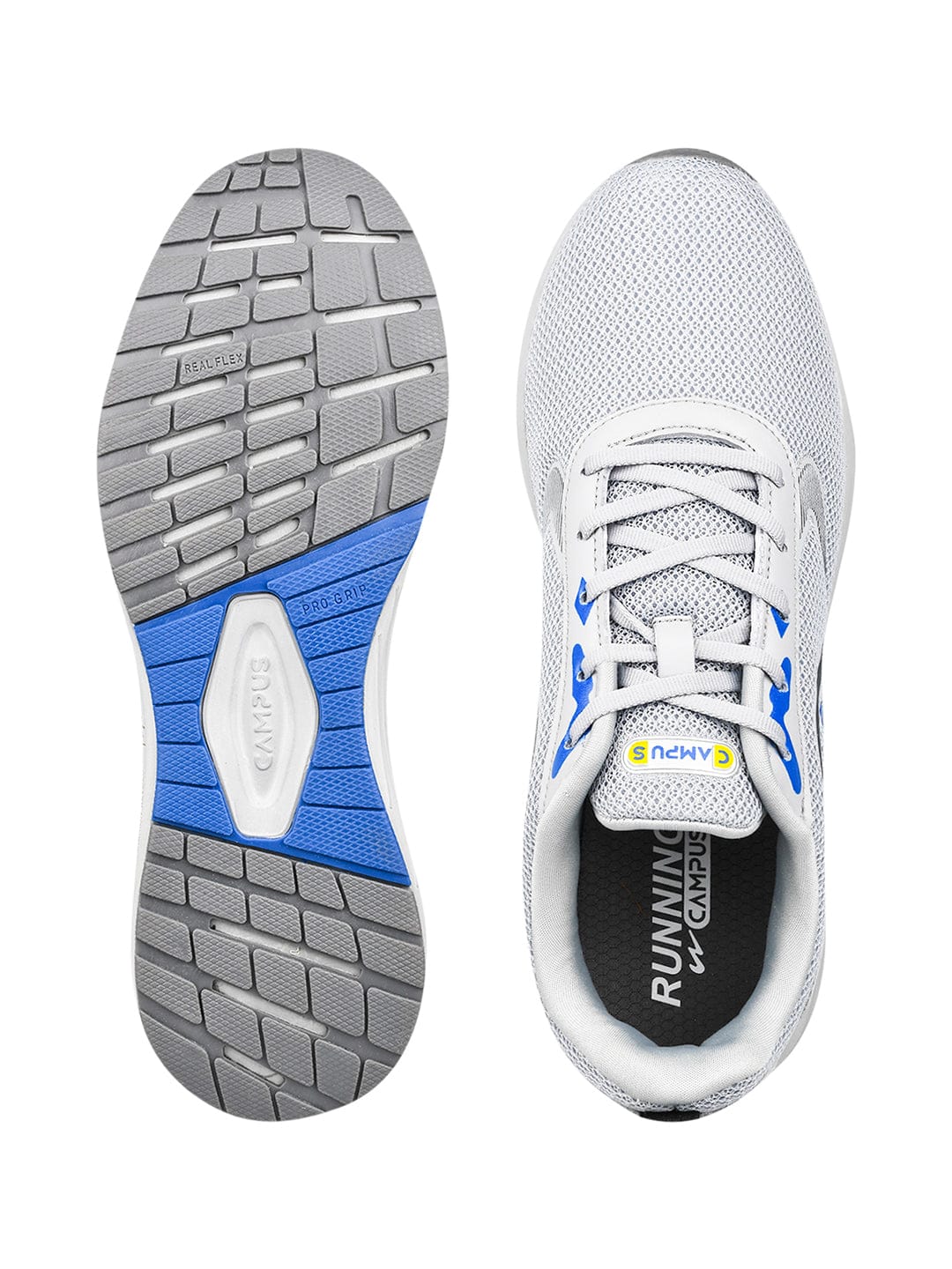 CAMP-ROSTER Grey Men's Running Shoes