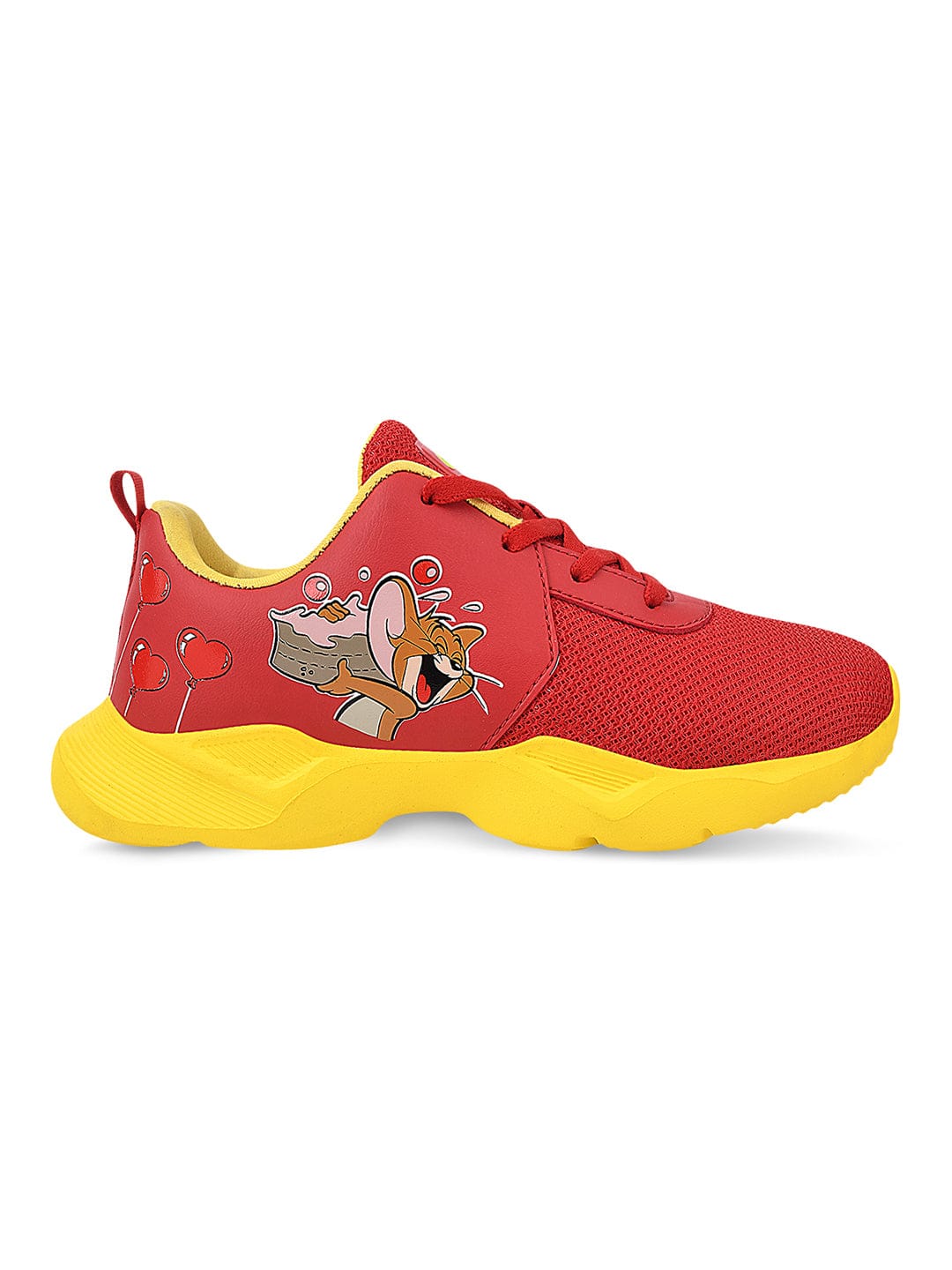 T&J-04 Red Kid's Running Shoes