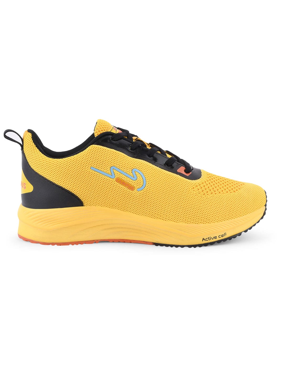 CAMP ZANE Yellow Men's Running Shoes