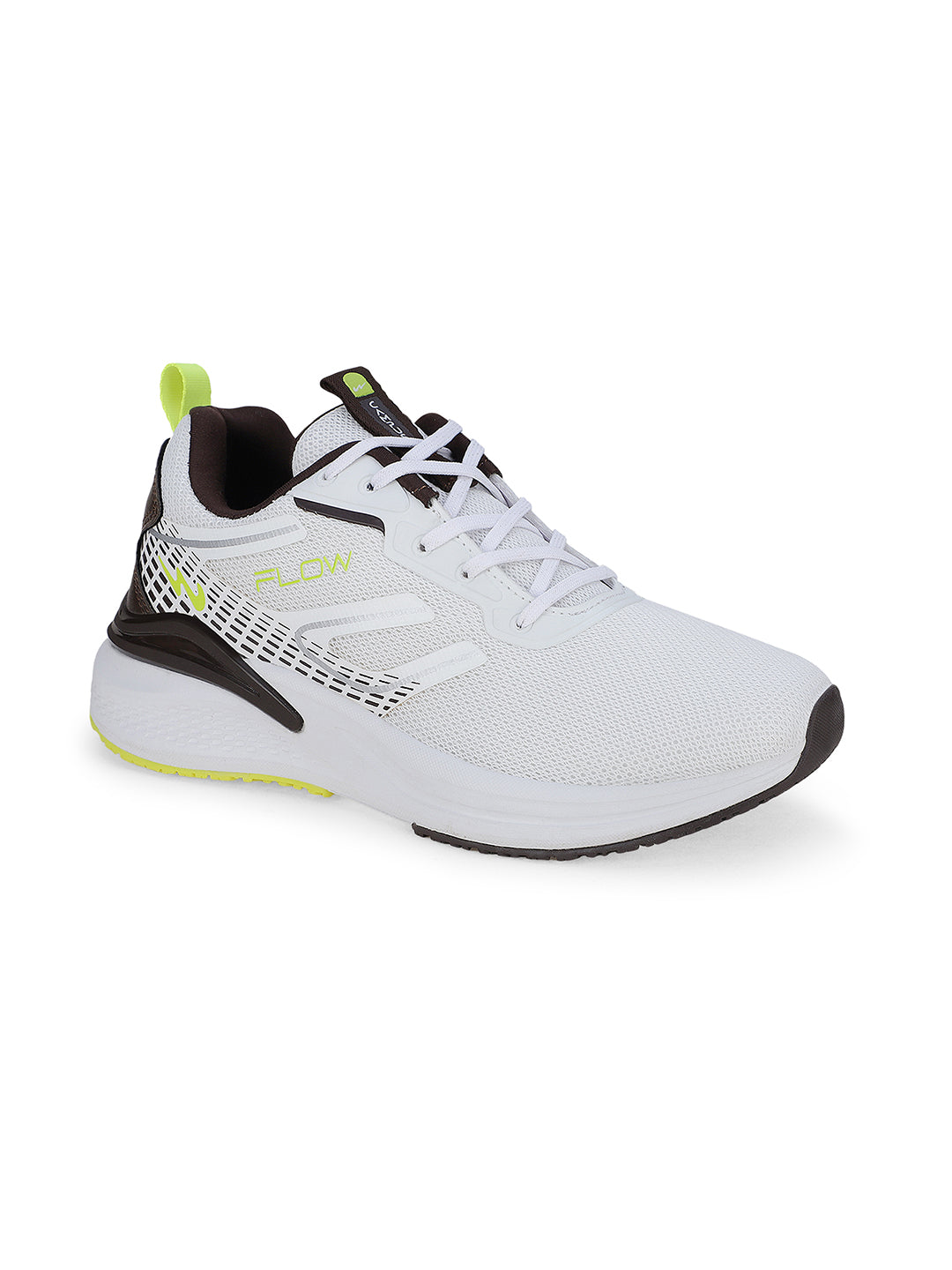 FLOW PRO White Men's Sports Shoes