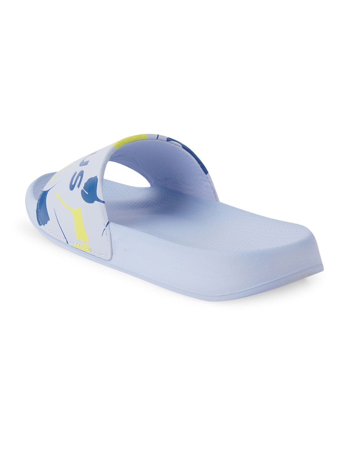 SL-433 Blue Men's Slides