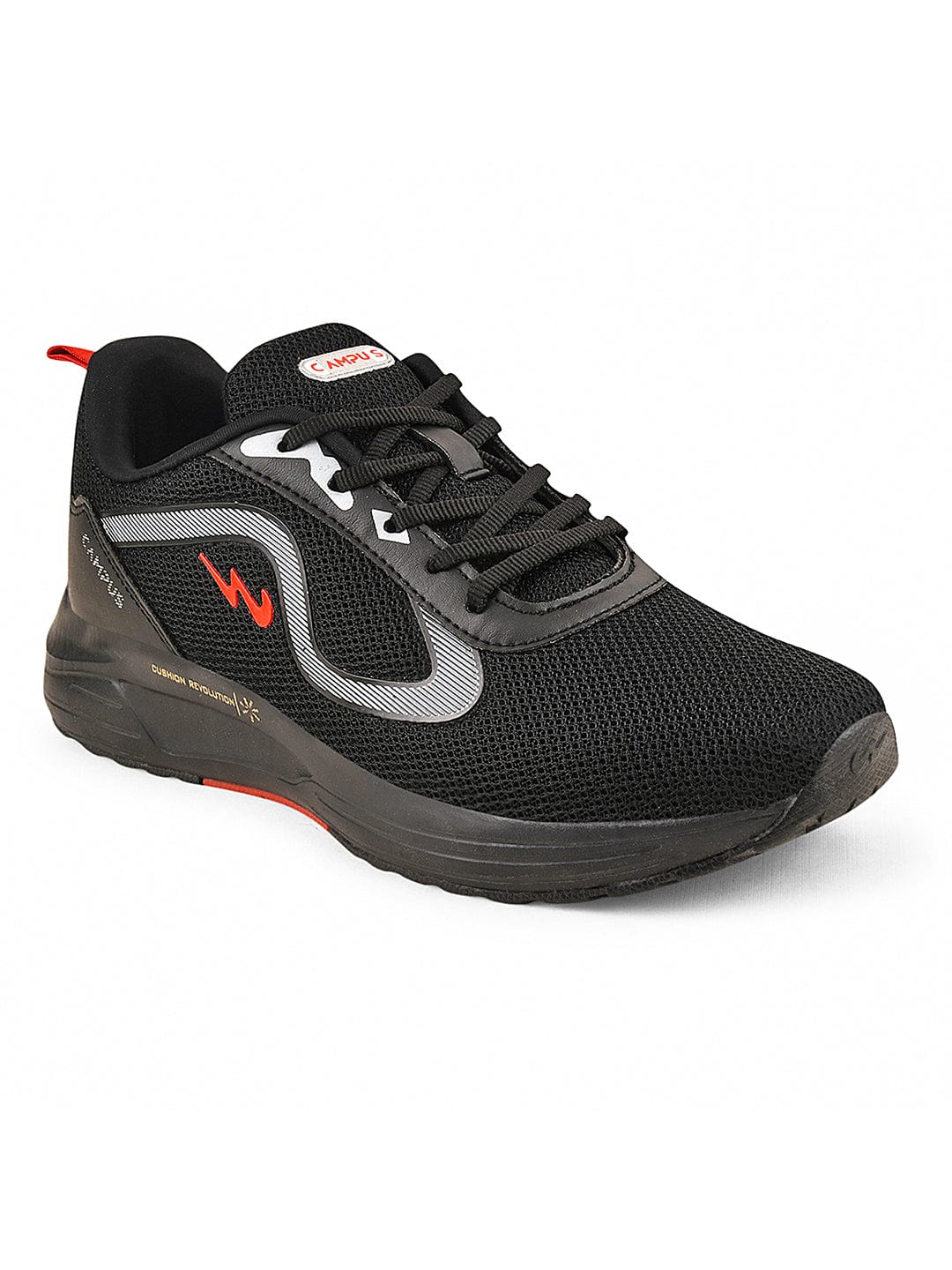 CAMP-ROSTER Black Men's Running Shoes