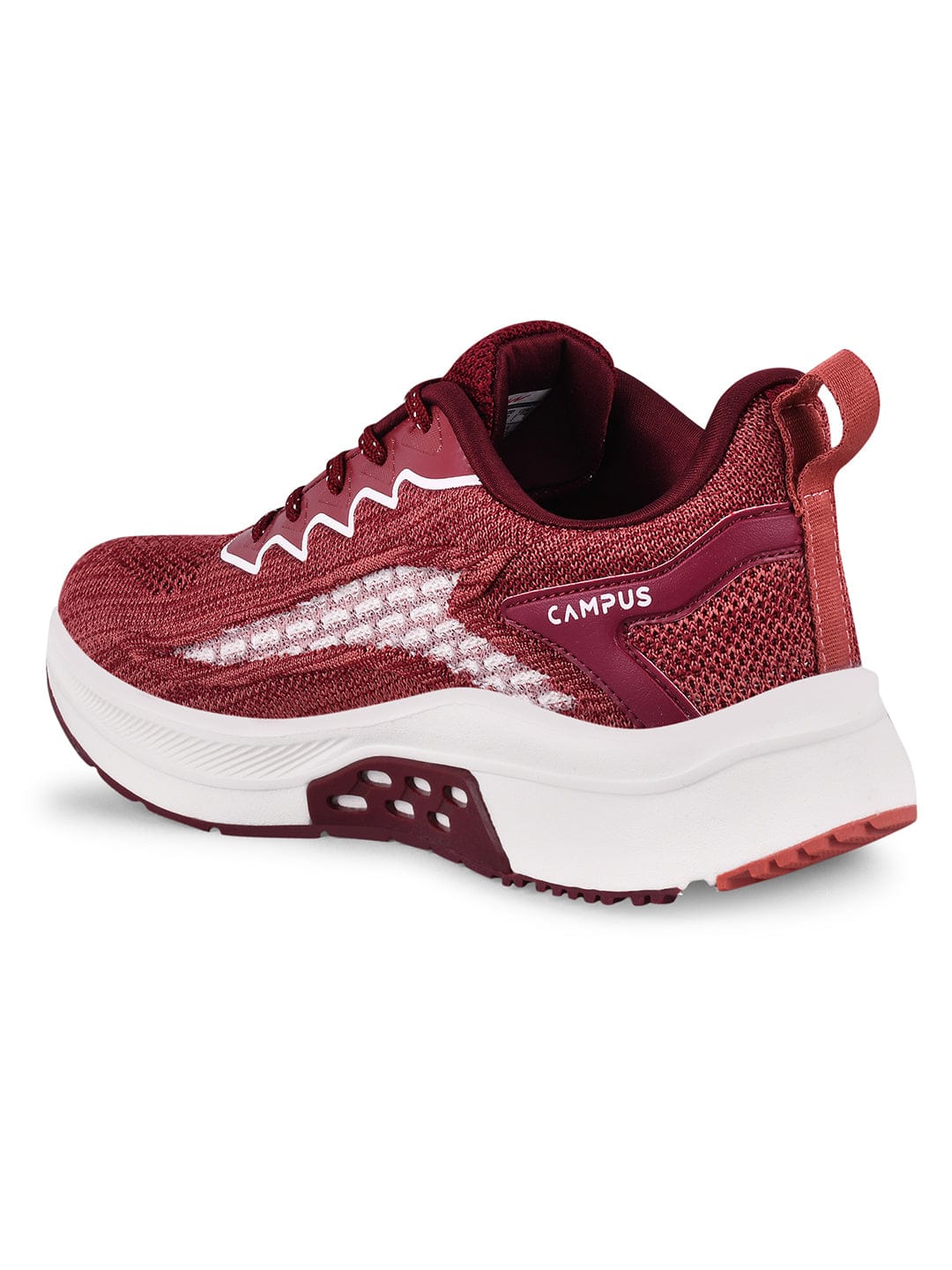 CAMP ALFRED Red Men's Running Shoes