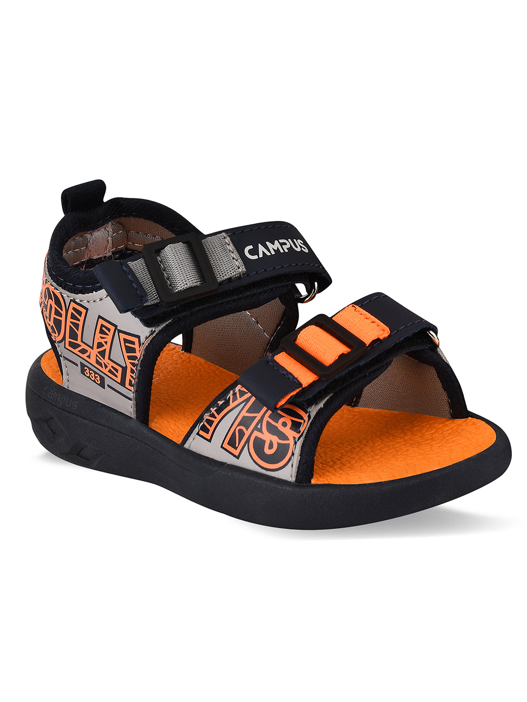 GC-22927K Grey Kid's Sandals