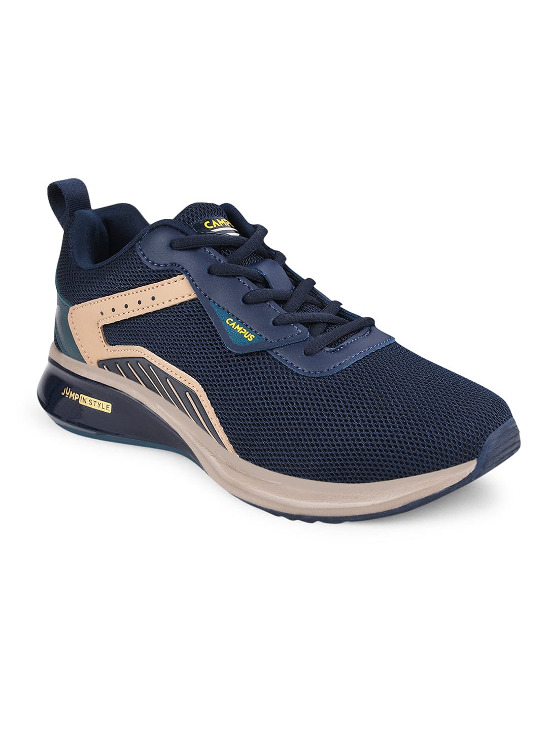 CAMP MIMIC JR Navy Child Running Shoes