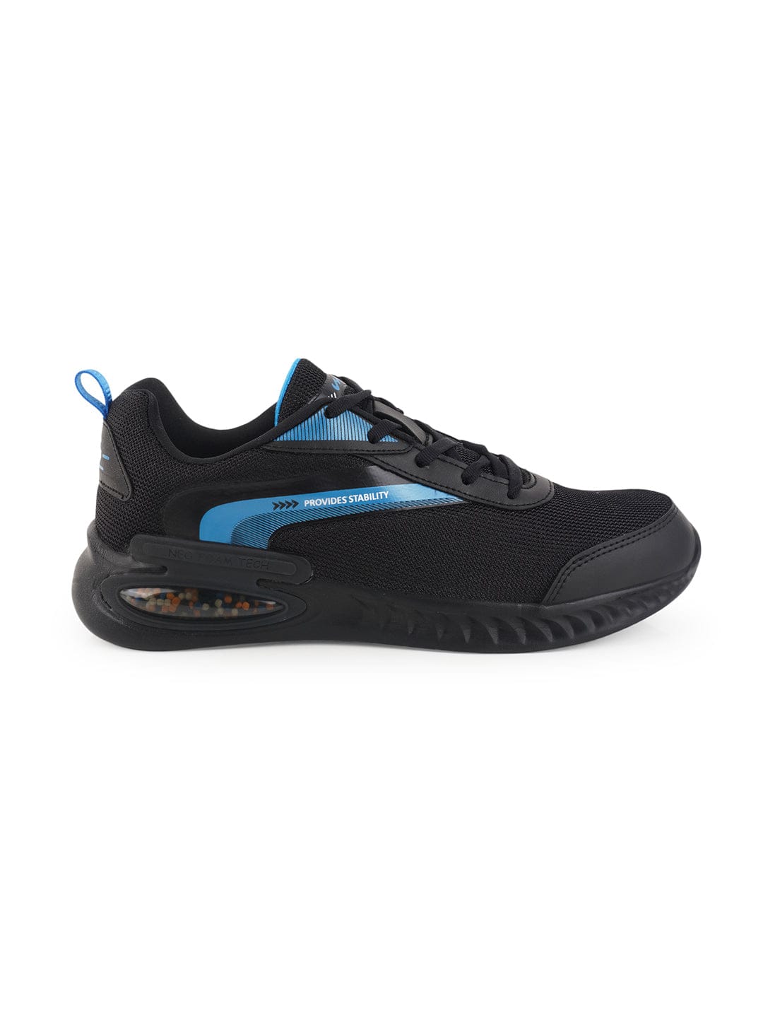 SWAGER Black Men's Running Shoes