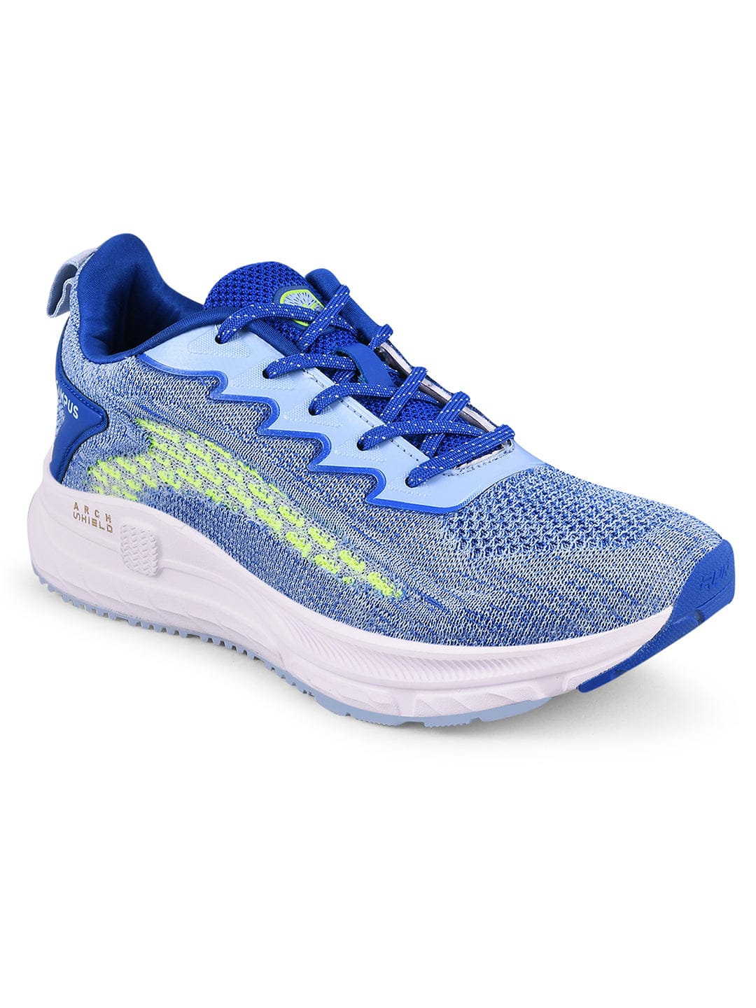 CAMP ALFRED Blue Men's Running Shoes