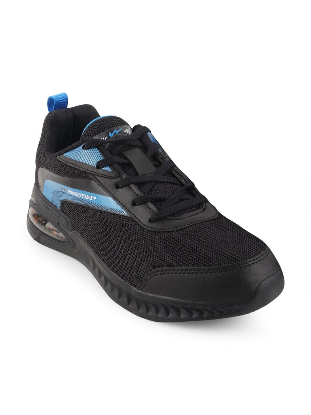 SWAGER Black Men's Running Shoes