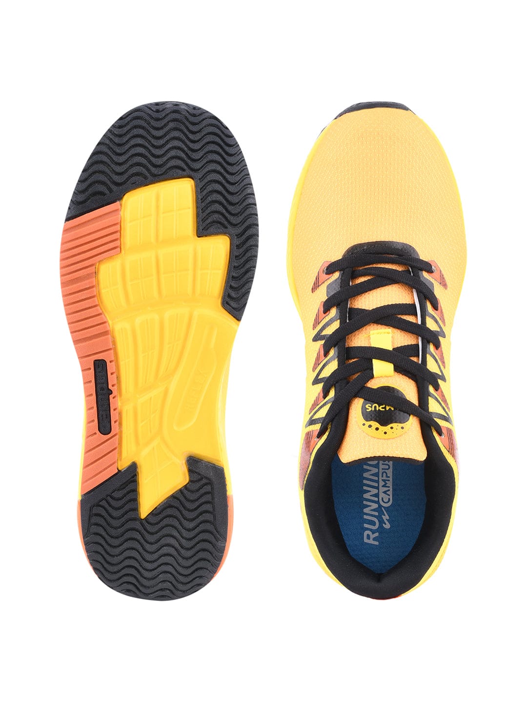 CAMP MARLON Yellow Men's Running Shoes