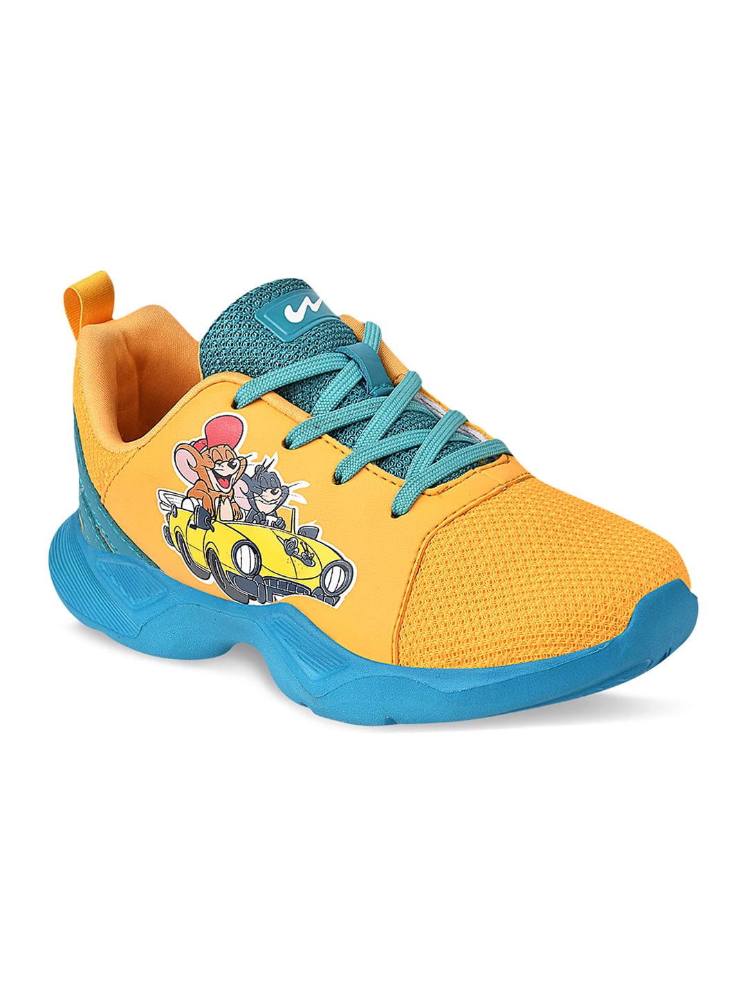 T&J-03 Yellow Kid's Running Shoes