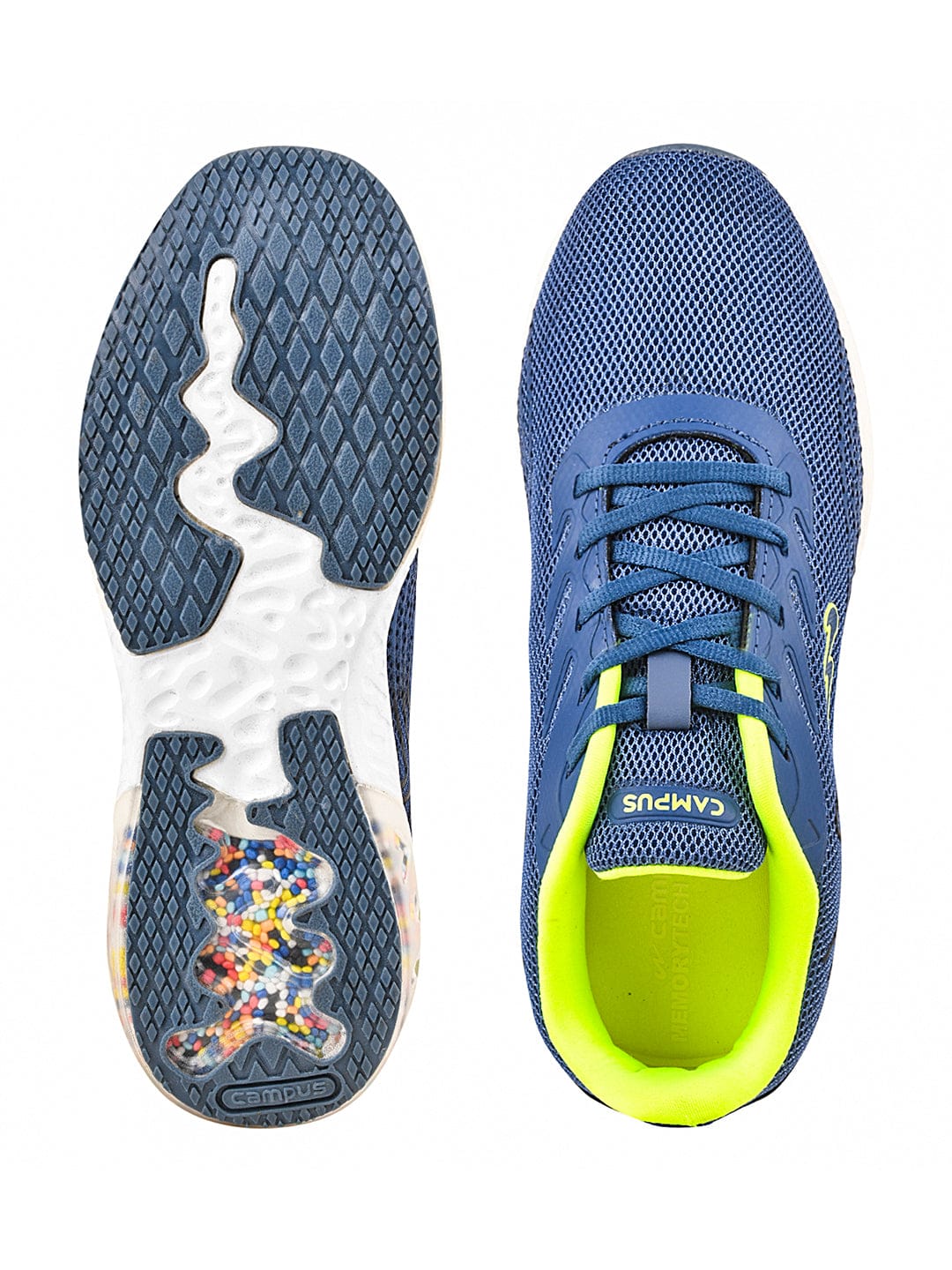 CAMP-FURRY CH Blue Child Running Shoes