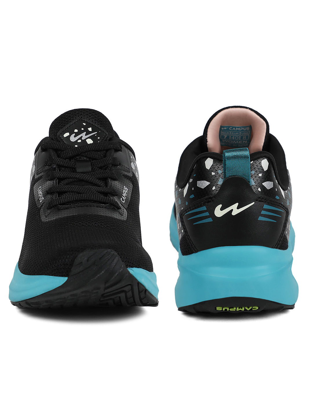 EXOTIC Black Women's Running Shoes