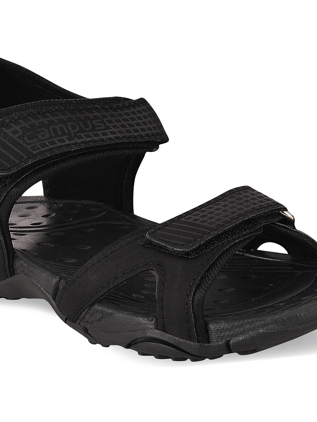 STRING-K Black Kid's Sandals