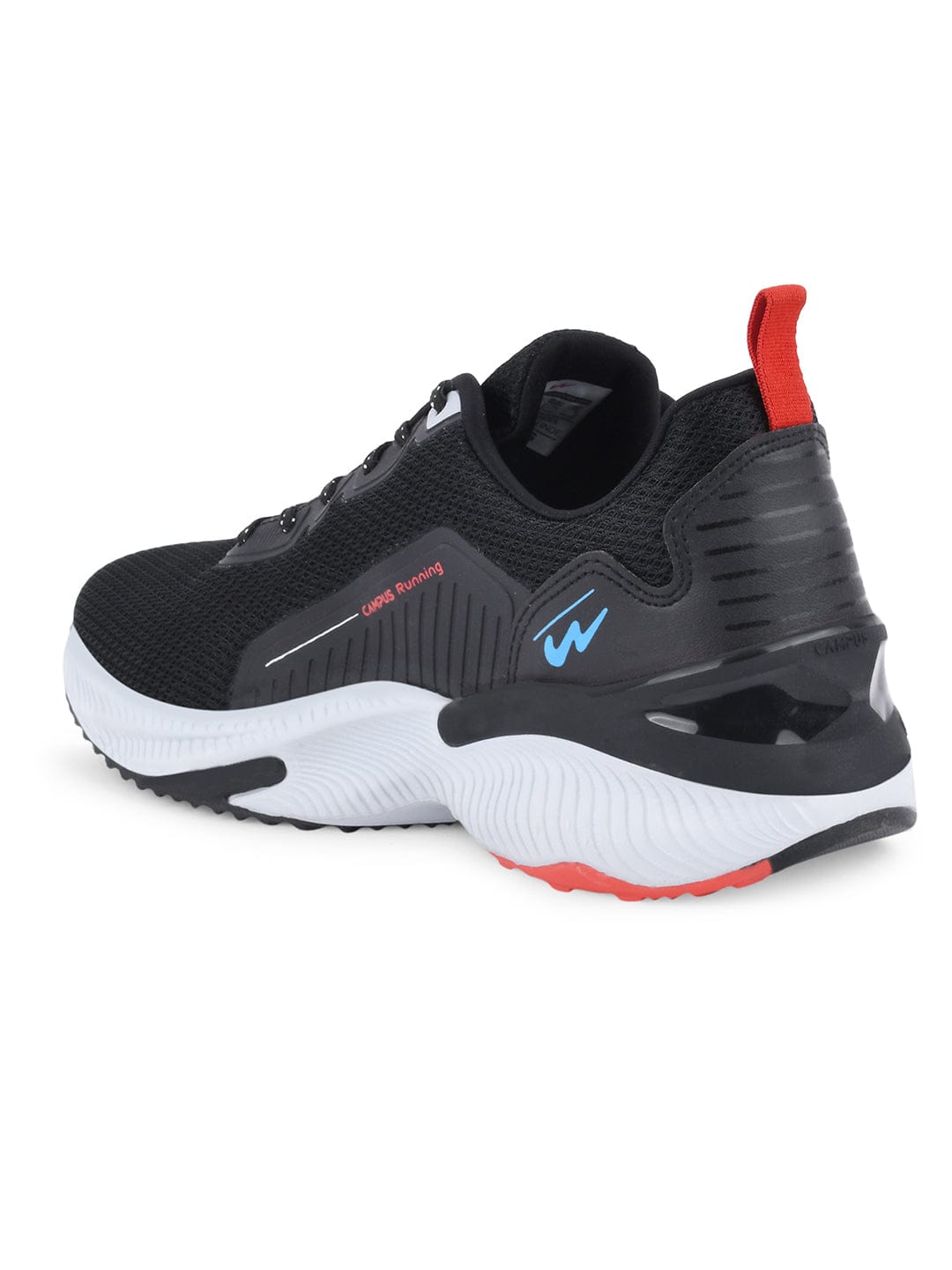 CAMP-HUSTUN Black Men's Running Shoes