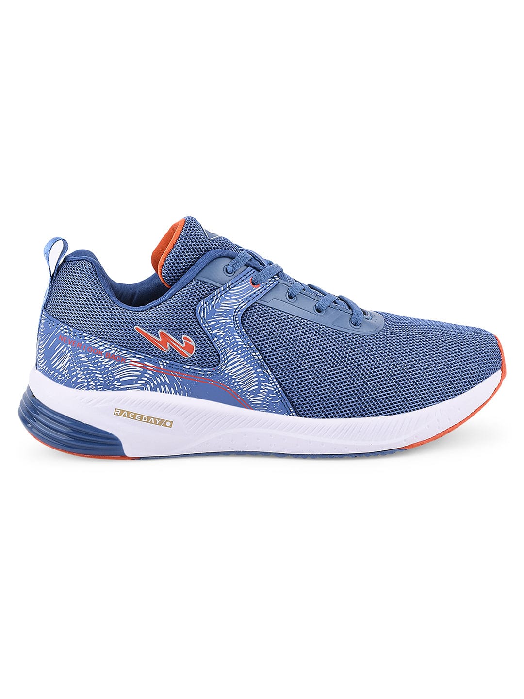 CAMP-SLASHER Blue Men's Running Shoes