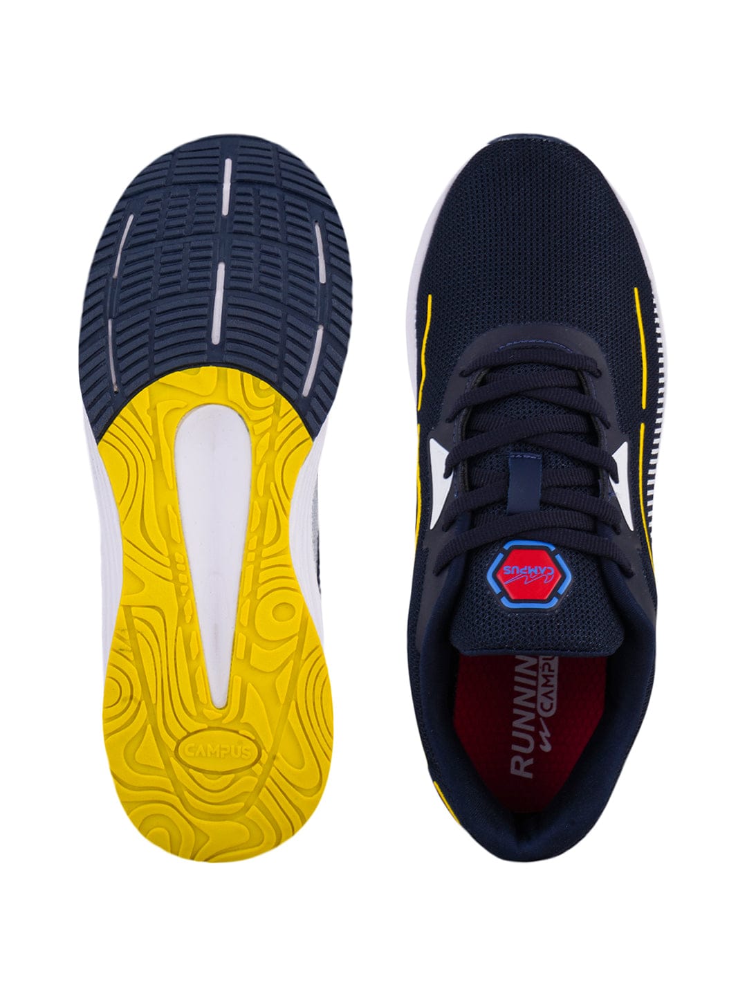 DOMINGO Navy Men's Running Shoes