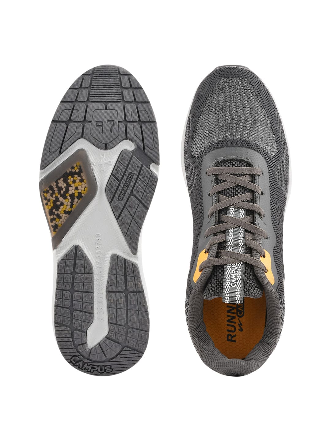 PARKY Grey Men's Running Shoes