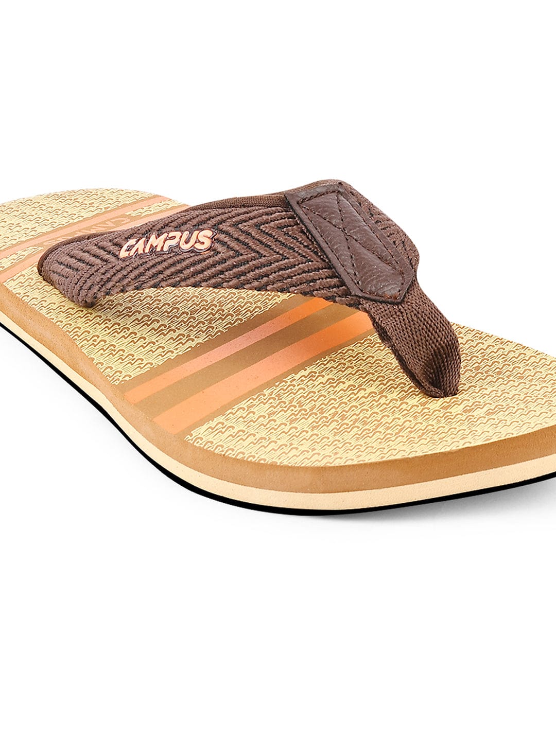 GC-1027A Brown Men's Flip Flops