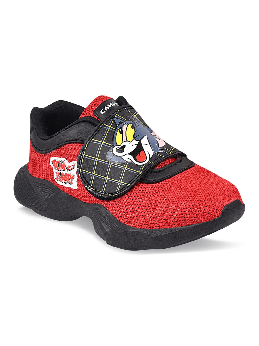 T&J-05V Red Kid's Running Shoes