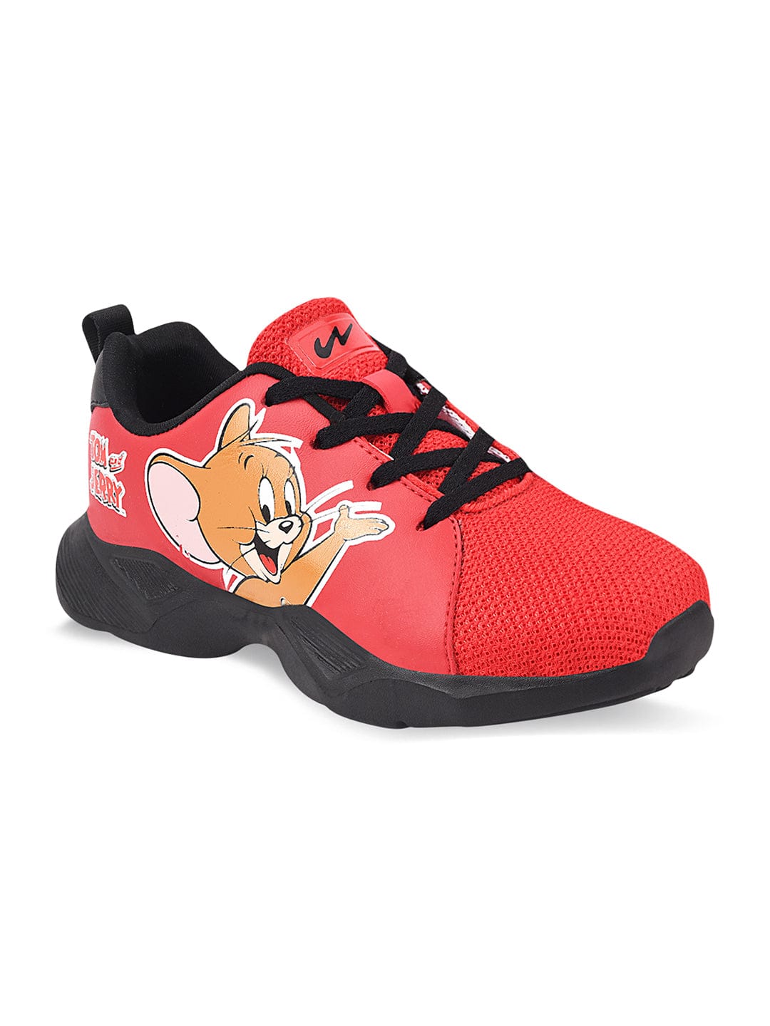 T&J-02 Red Kid's Running Shoes