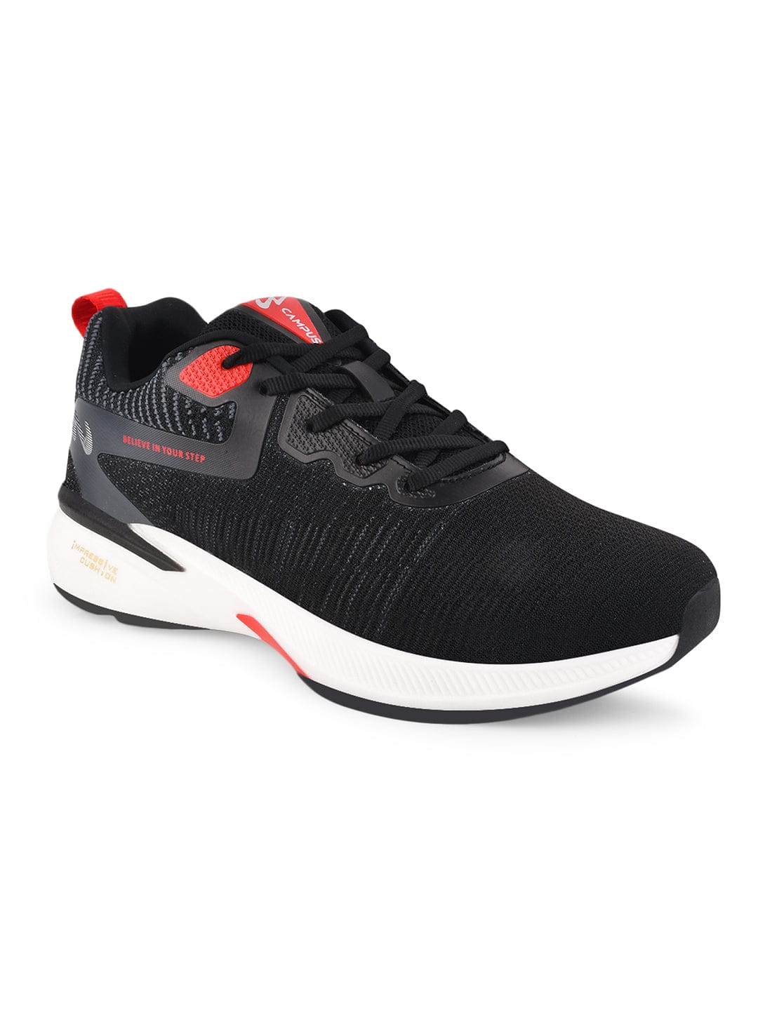 NODE Black Men's Running Shoes